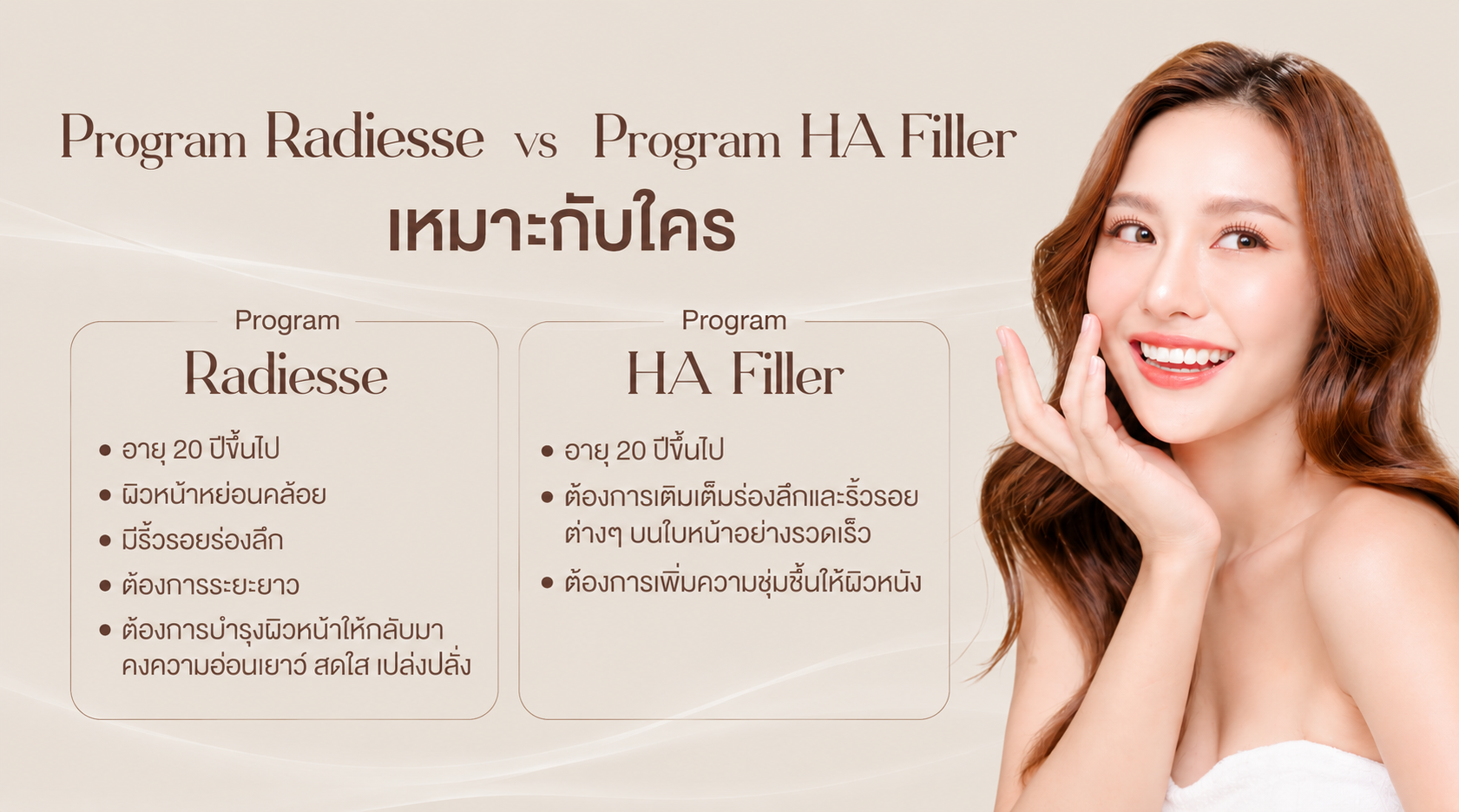 Radiesse VS Filler